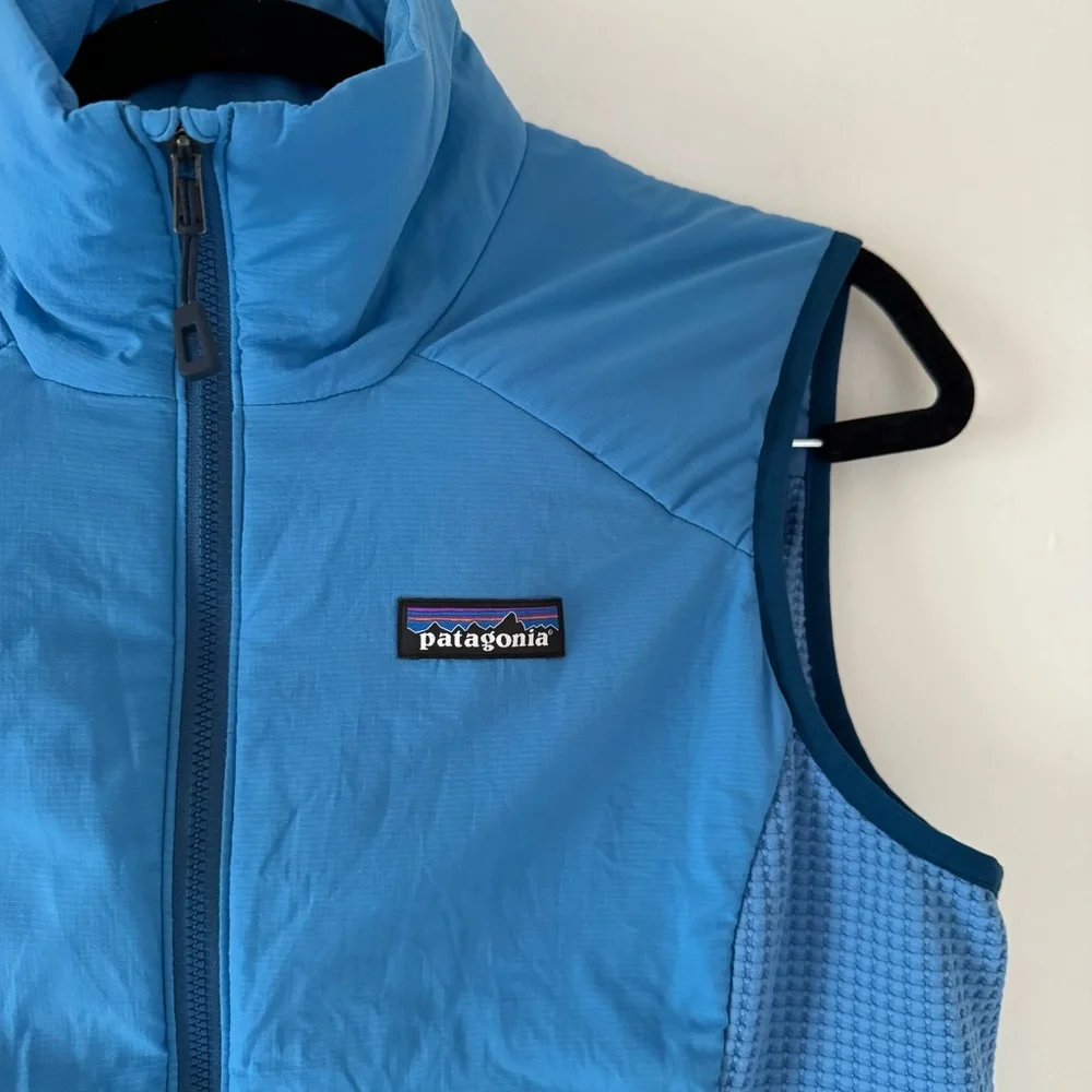 Patagonia Vest Size Small Blue Nano Air Full Zip Light Hybrid Insulated Jacket